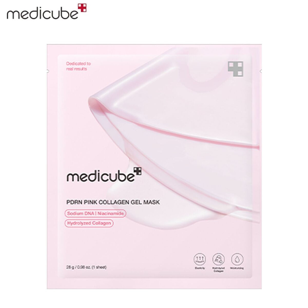 MEDICUBE PDRN Pink Collagen Gel Mask 28g 1ea BiY Asia